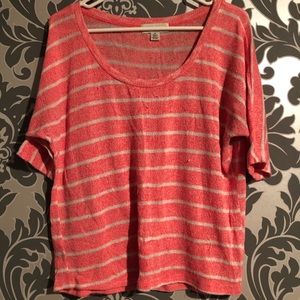 Oversized pink shirt -